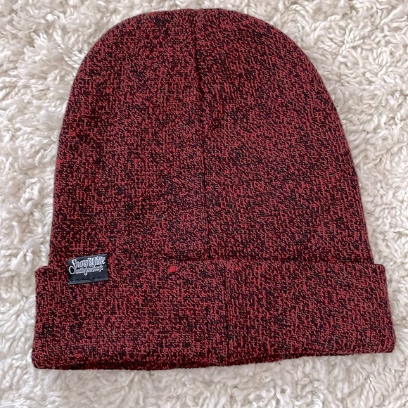 Heathered Red, Hot Topic Graphic Snow White Beanie - Picture 2 of 3